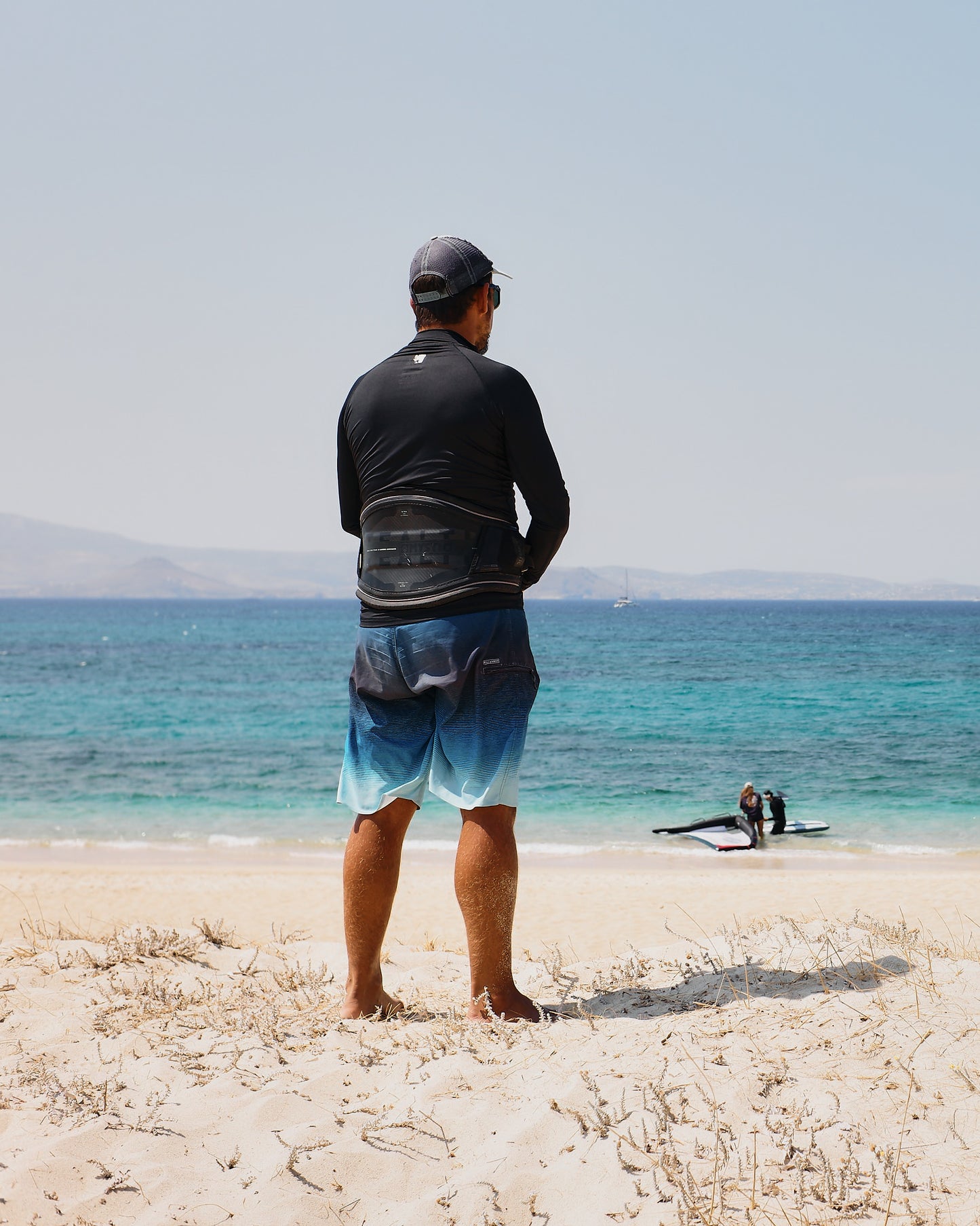 Rashguard Salty MAN LONG BLACK