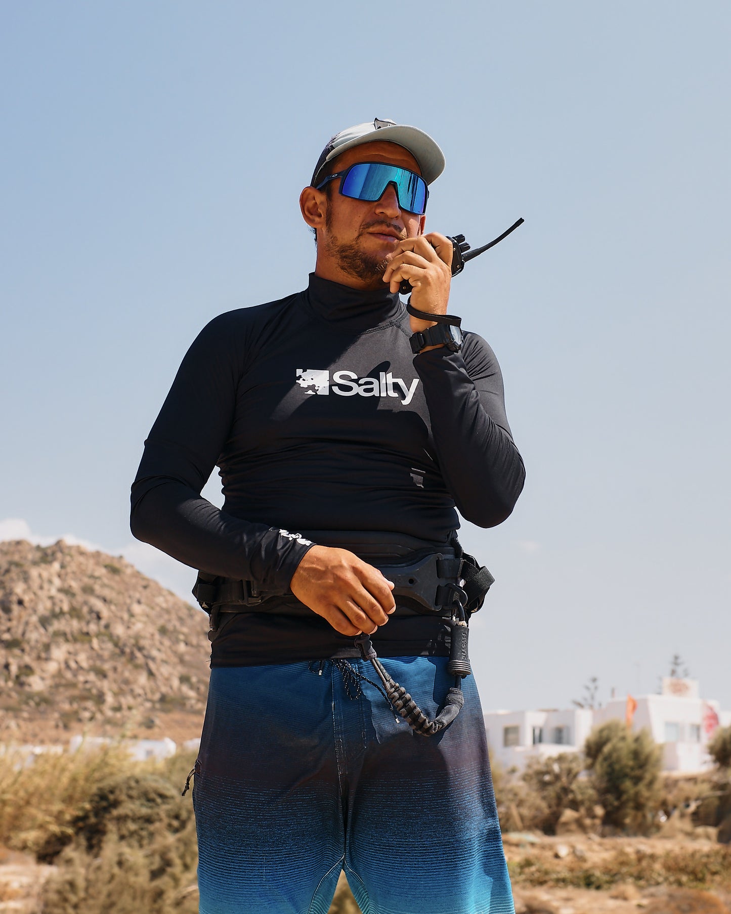 Rashguard Salty MAN LONG BLACK