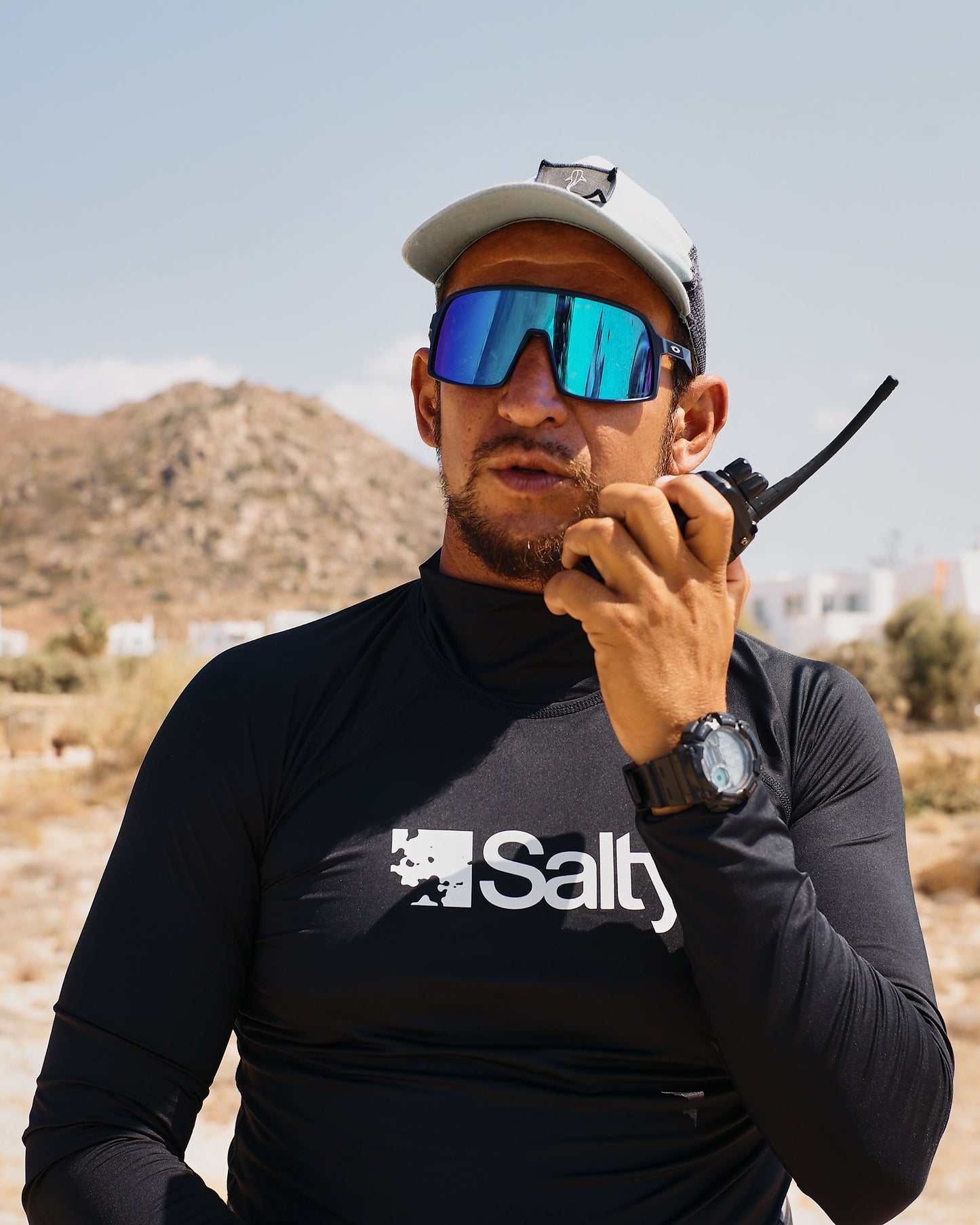Rashguard Salty MAN LONG BLACK