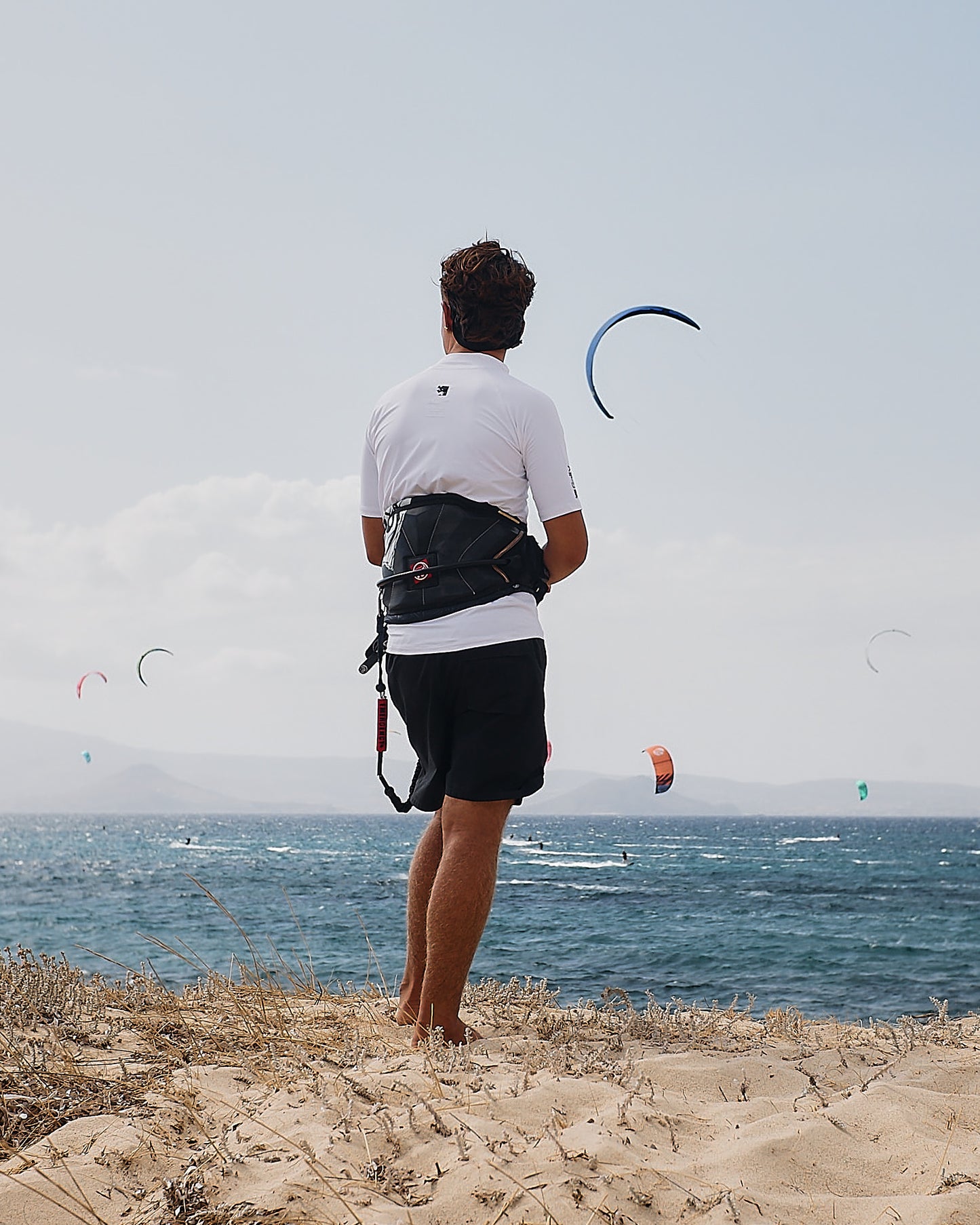 Rashguard Salty Man Short White