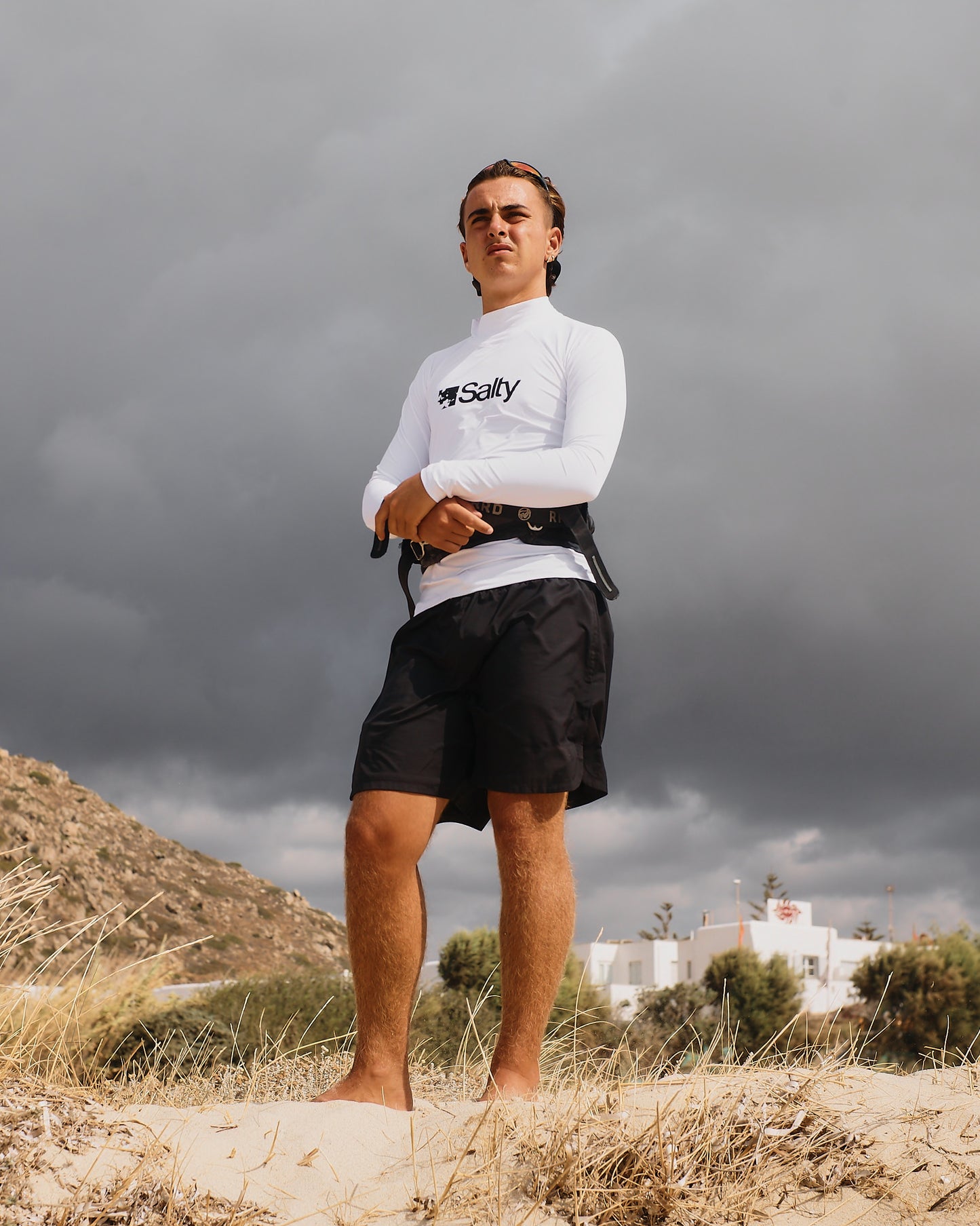 Rashguard Salty Man Long White