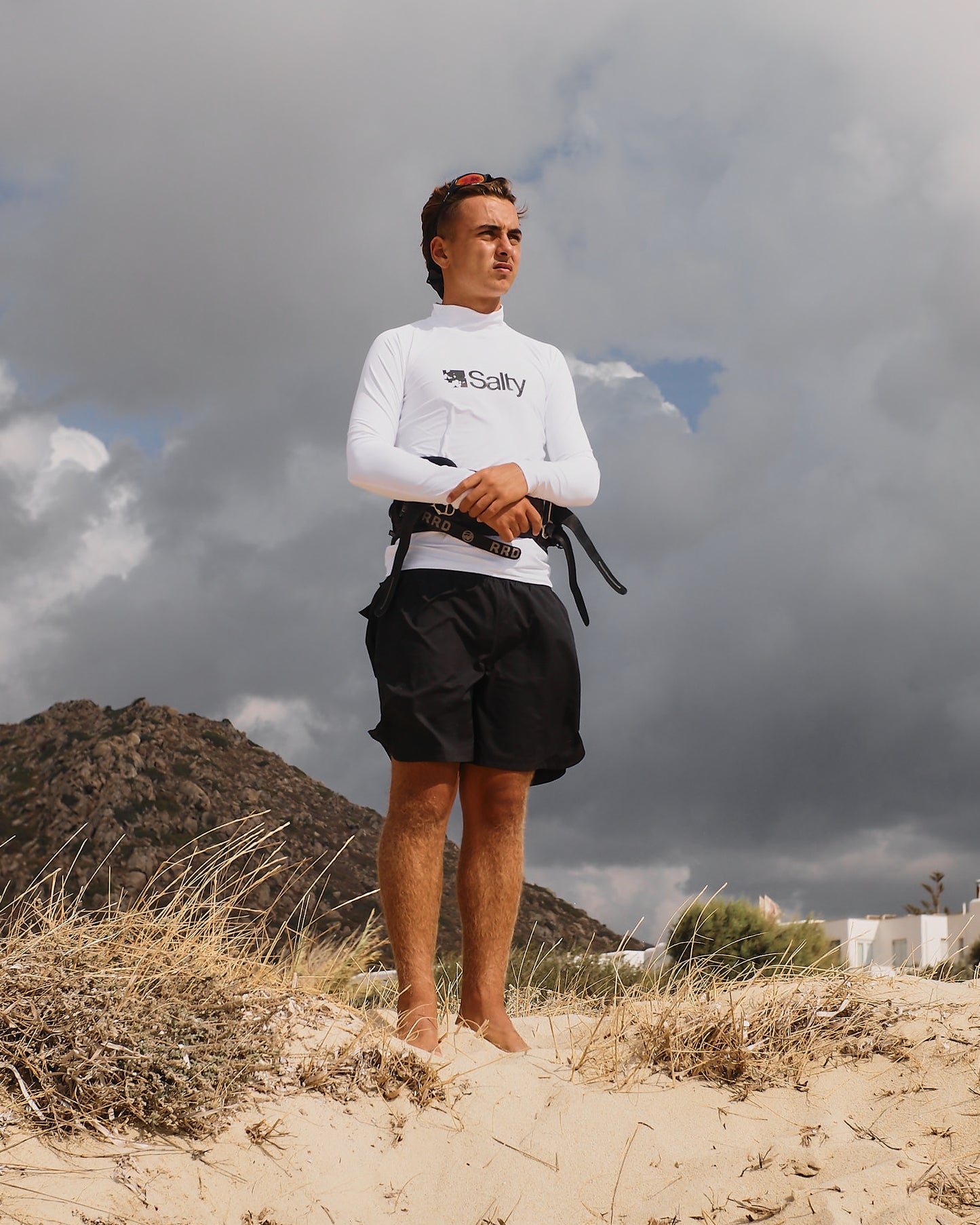 Rashguard Salty Man Long White