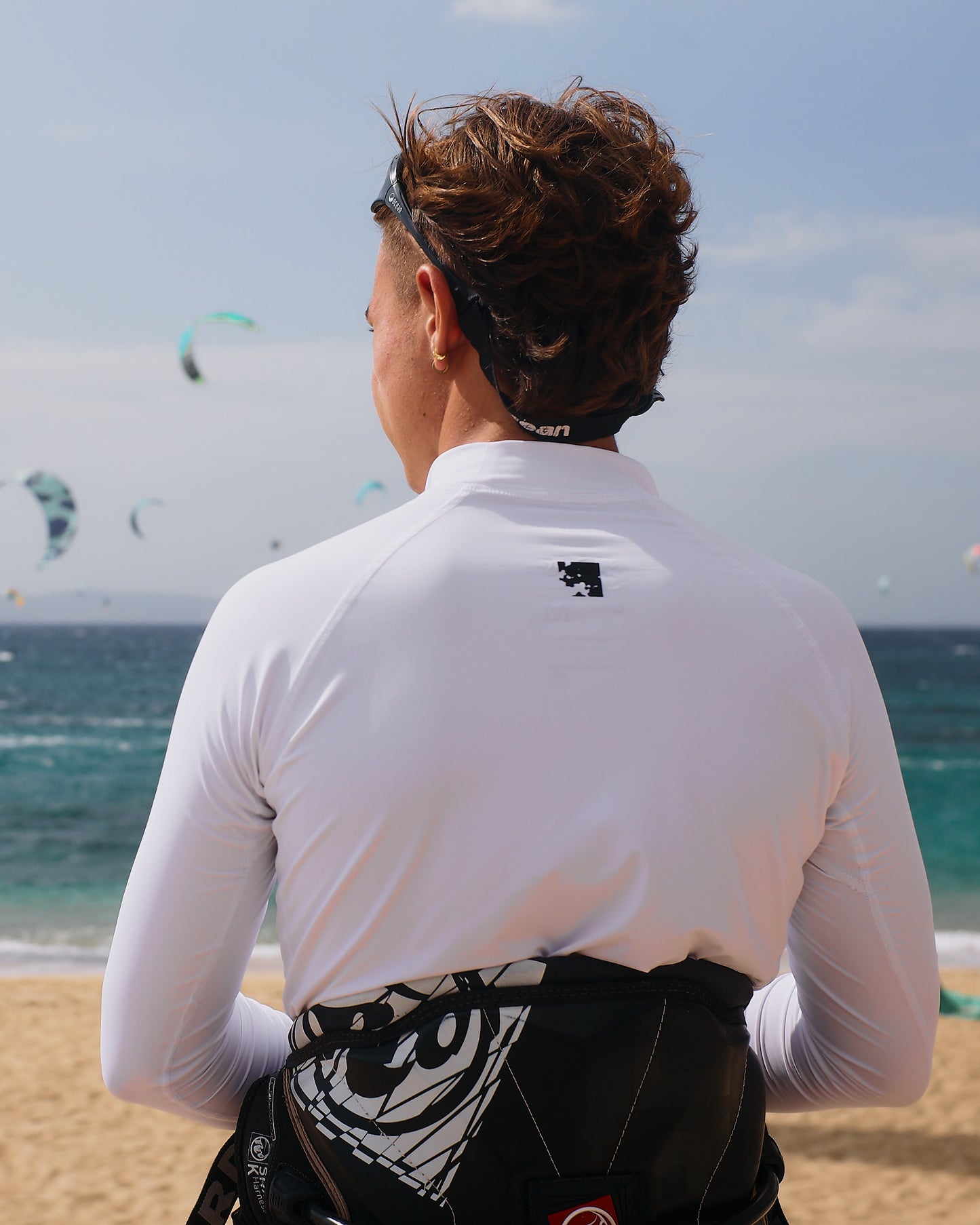 Rashguard Salty Man Long White