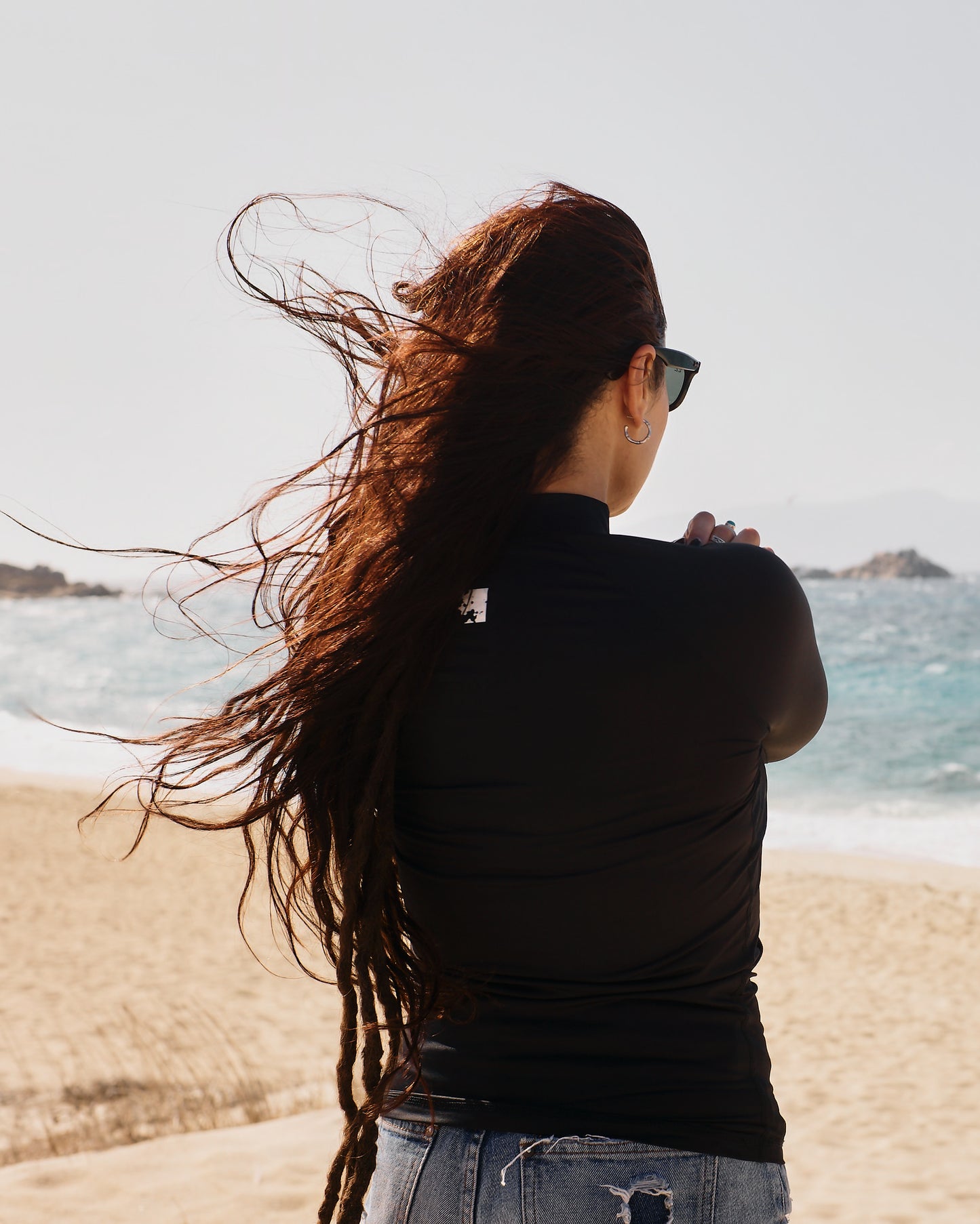 Rashguard Salty Woman Long Black