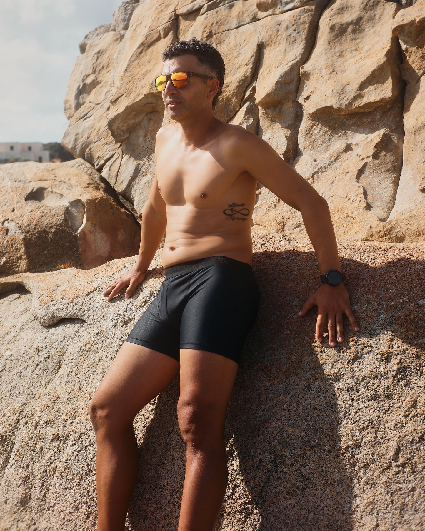 Salty Swimming Shorts Black