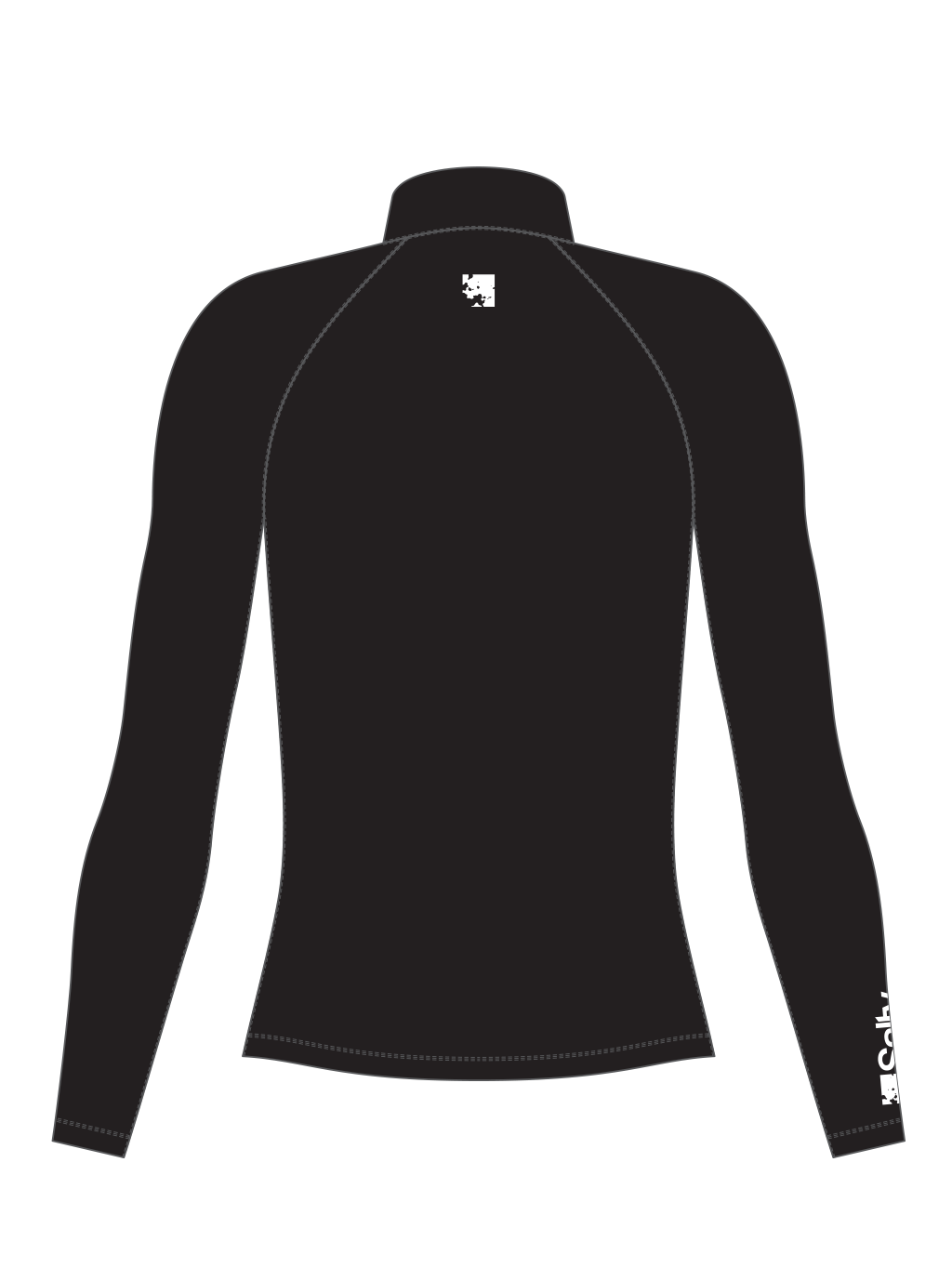 Rashguard Salty Woman Long Black