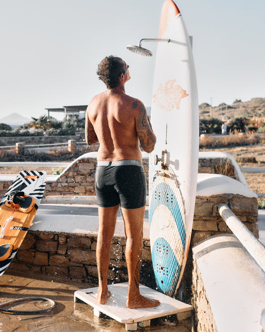 Salty Swimming Shorts White/Grey