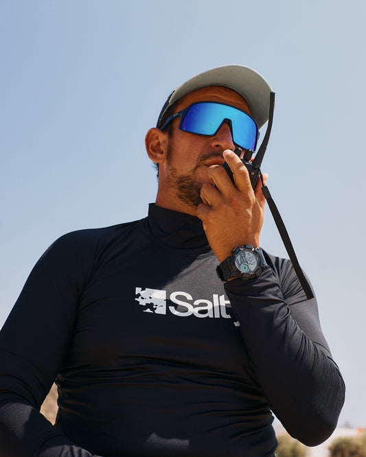 Rashguard Salty MAN LONG BLACK