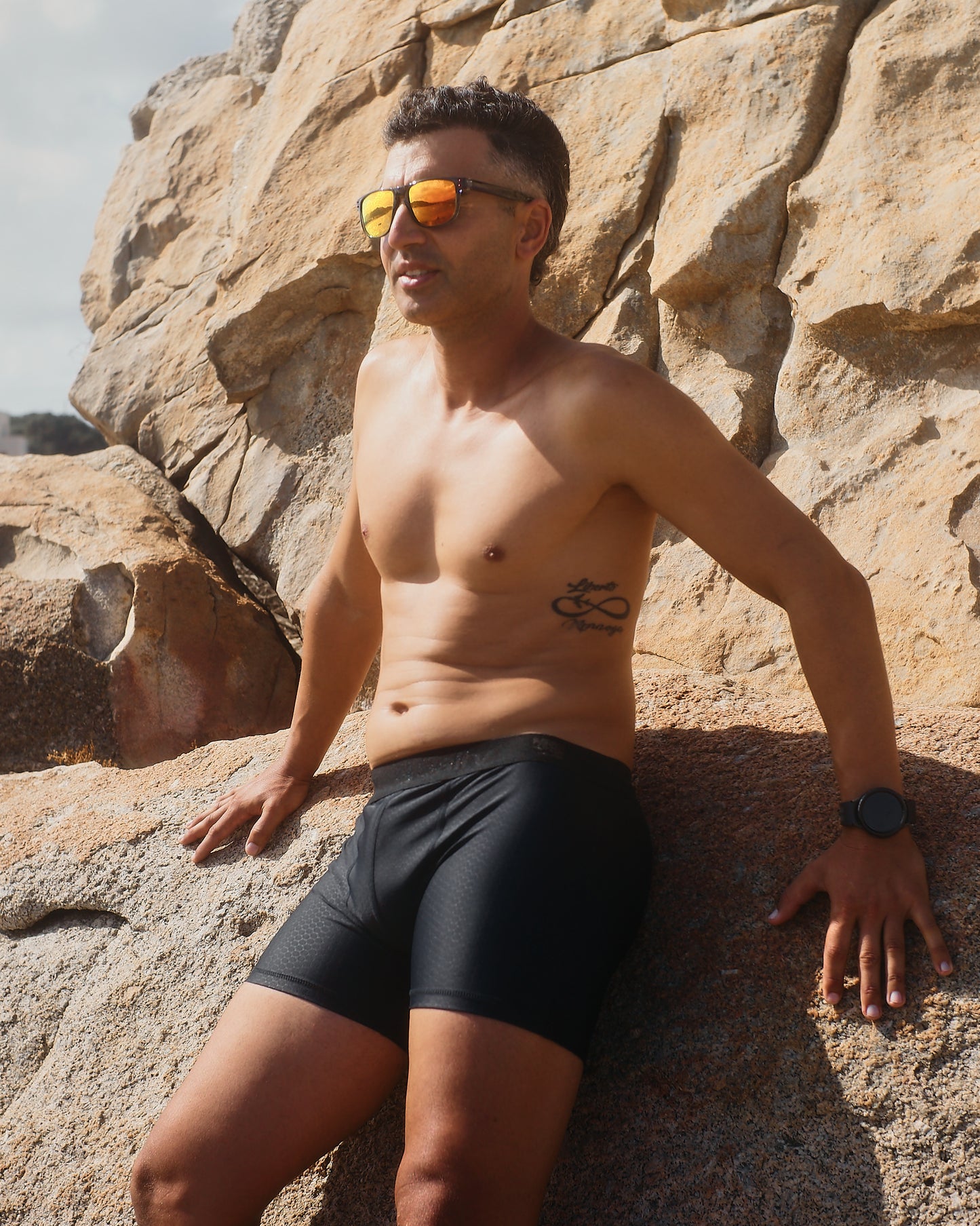 Salty Swimming Shorts Black