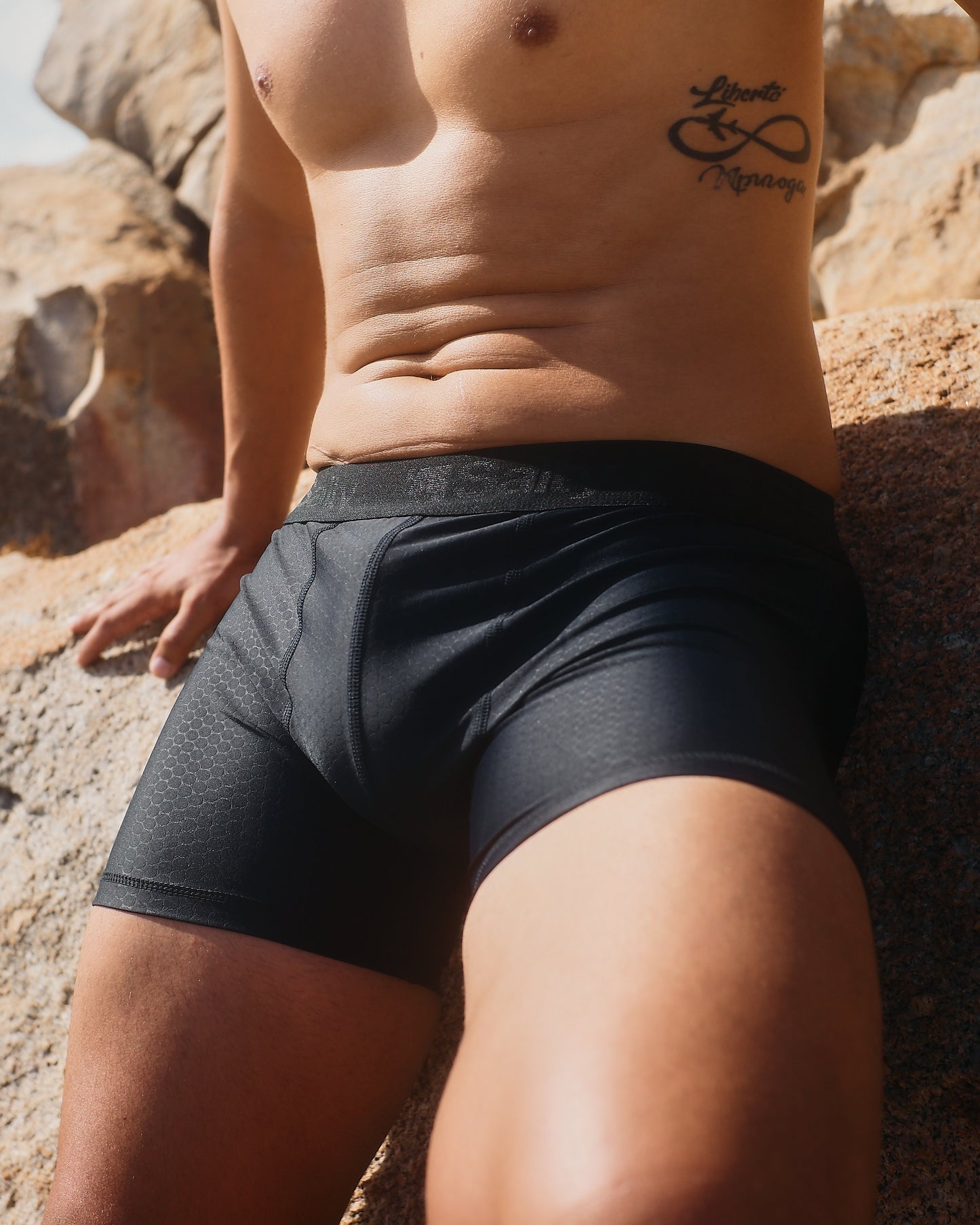 Salty Swimming Shorts Black