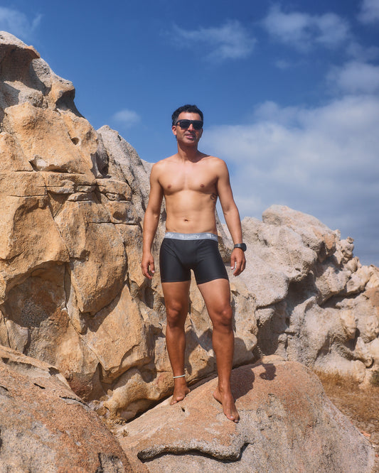 Salty Swimming Shorts Black/Grey