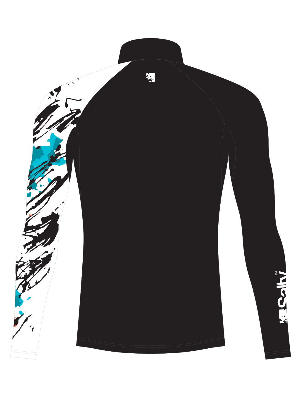 Rashguard Abstract_white tatoo