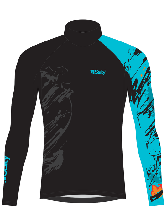 Rashguard Abstract_blue tatoo